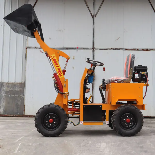 Cheap Small electric mini front end compact battery wheel loader electric loader for sale