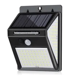 New Waterproof 140 LED Solar Panel Power PIR Motion Sensor Solar Garden Lights Outdoor solar security wall light