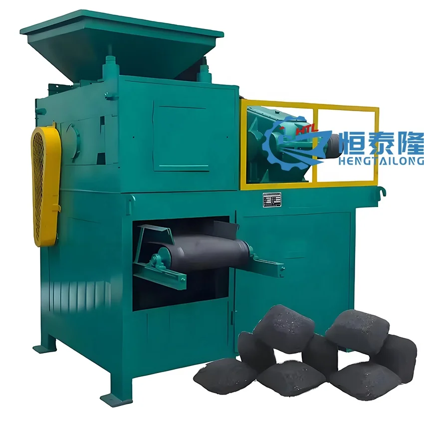 high quality lime silicon magnesium charcoal briquette press making machine price