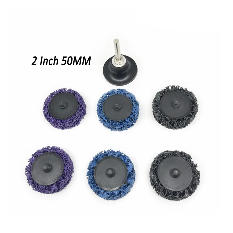 Blue clean&strip disc quick change disc for Polishing and Rust Removal