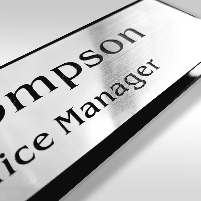 Factory Price Acrylic Plastic Door Signs Address Room Number Office Door sign Wall  Department Logo Suitable Door Sign Plate