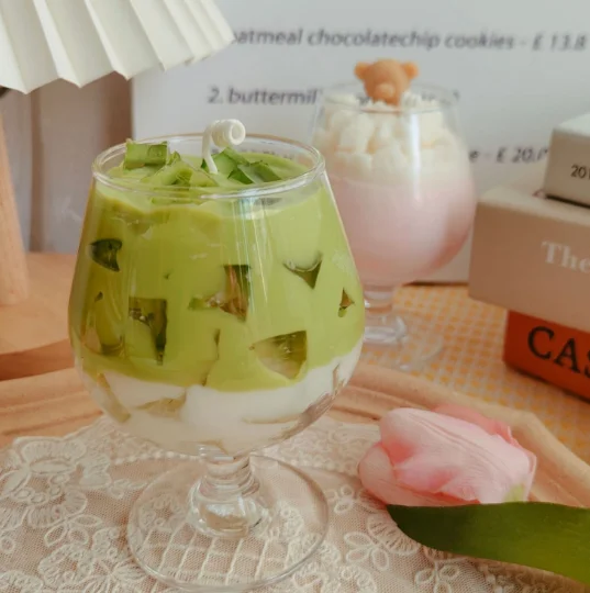 Donut Soy Wax Scented Candles Custom Luxury Ice Cream Food Coffee Candles Scented