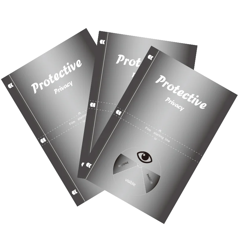 Low Moq Anti Spy Hydrogel Film 12*18Cm Privacy Matte Screen Protector Sheet