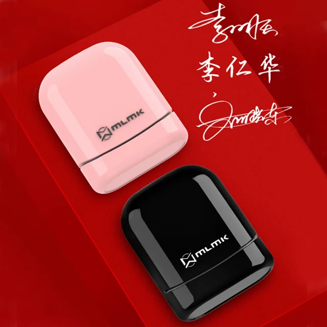 Customize a signature stamp with handwritten name, creating a personalized signature seal with a private name.