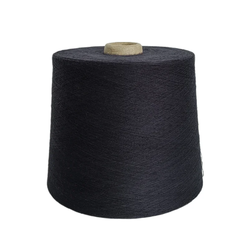 2024 Fashion Style 100% Acrylic Yarn  21S Black Eco-Friendly Acrylic Wool Blended Yarn Anti-pilling Knitting Yarn