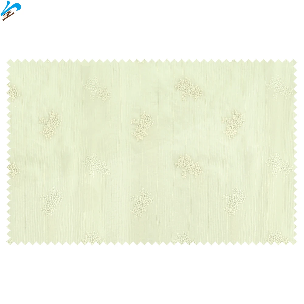 China Textile Factory Customized Elegant Pale Yellow Tulle Embroidery Fabric New Style Mesh Lace with Floral Pattern Cloth
