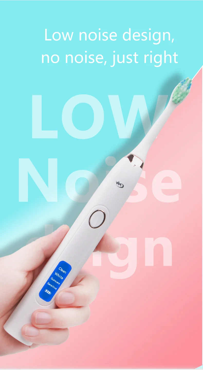 2023 Oral Health Care Electronics Tooth brush Waterproof charging intelligence Timer Sonic Electric Toothbrush For Home Use