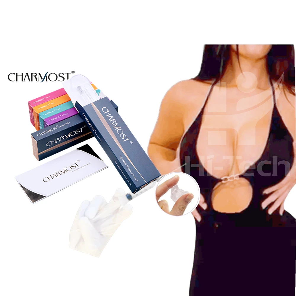 Hot Selling Charmost Dermal Filler Manufacturer Cross-linked Hyaluronic Acid Injection For Breast Buttocks Ass Enlargement