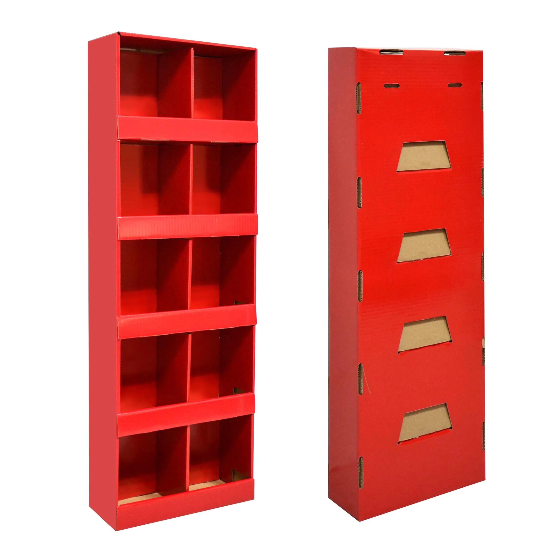 Hot Sale Supermarket Corrugated Display Rack Advertising Promotional headset Earphone Cardboard Paper Displayed Stand Shelf Rack