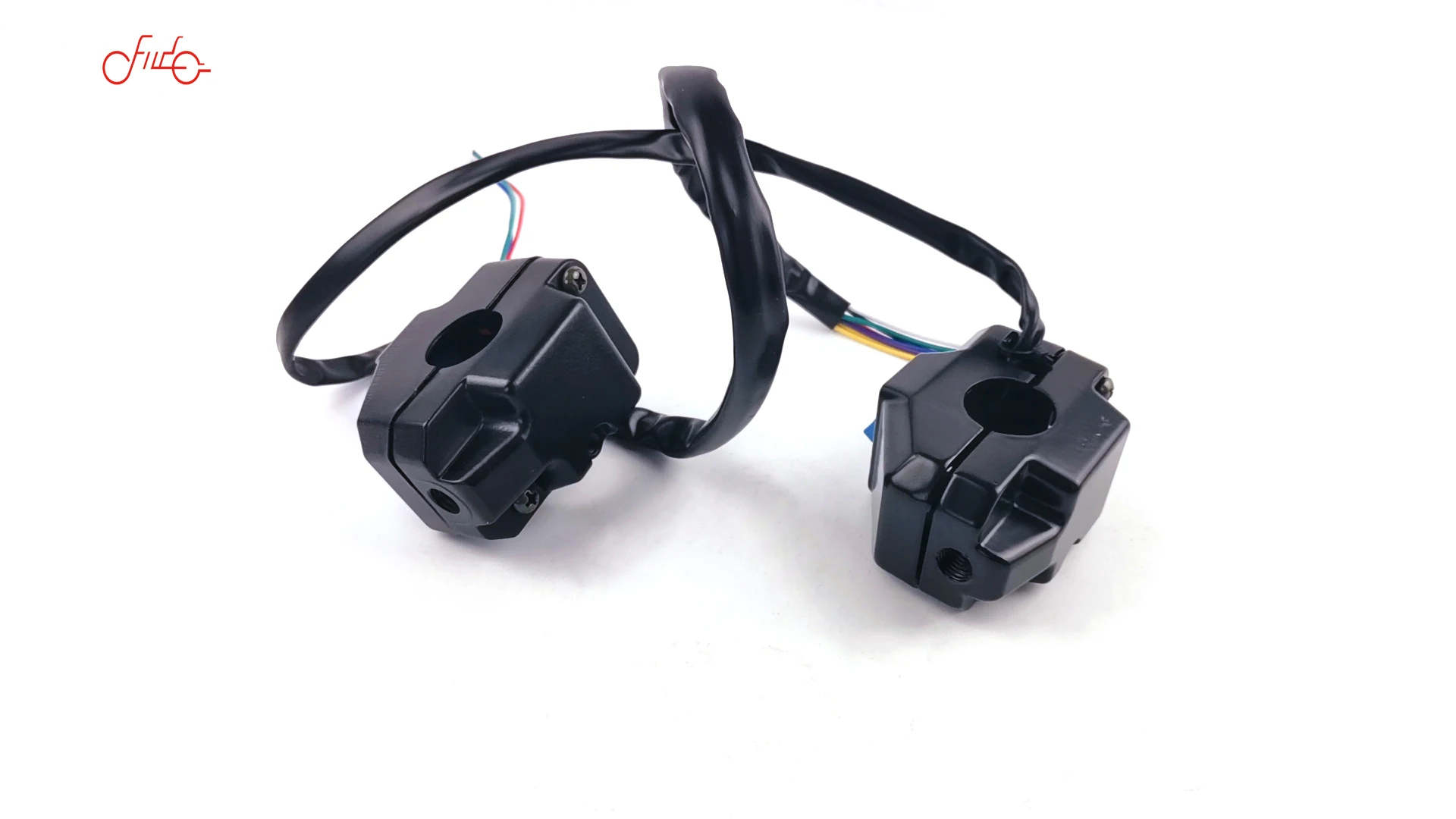 22mm Universal Motorcycle Handlebar Switch Headlight Turn Signal Light Horn On/Off Switch Assembly