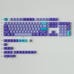 GMK Vaporwave Color Matching Keycaps PBT Dye Sublimation Keycap For Mechanical Keyboard Cherry MX Switch Keycaps 129 keys