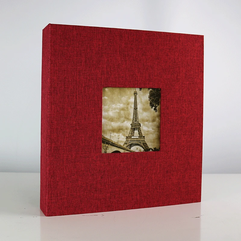 Factory direct printing album photo 4x6 500 photos collect scrapbook photo album linen 4x6