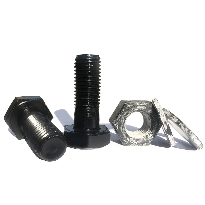 ANSI/ASME Large Hex Head Bolt High Strength Bolts With Large Hexagon Head For Steel Structures Steel Structure Bolts