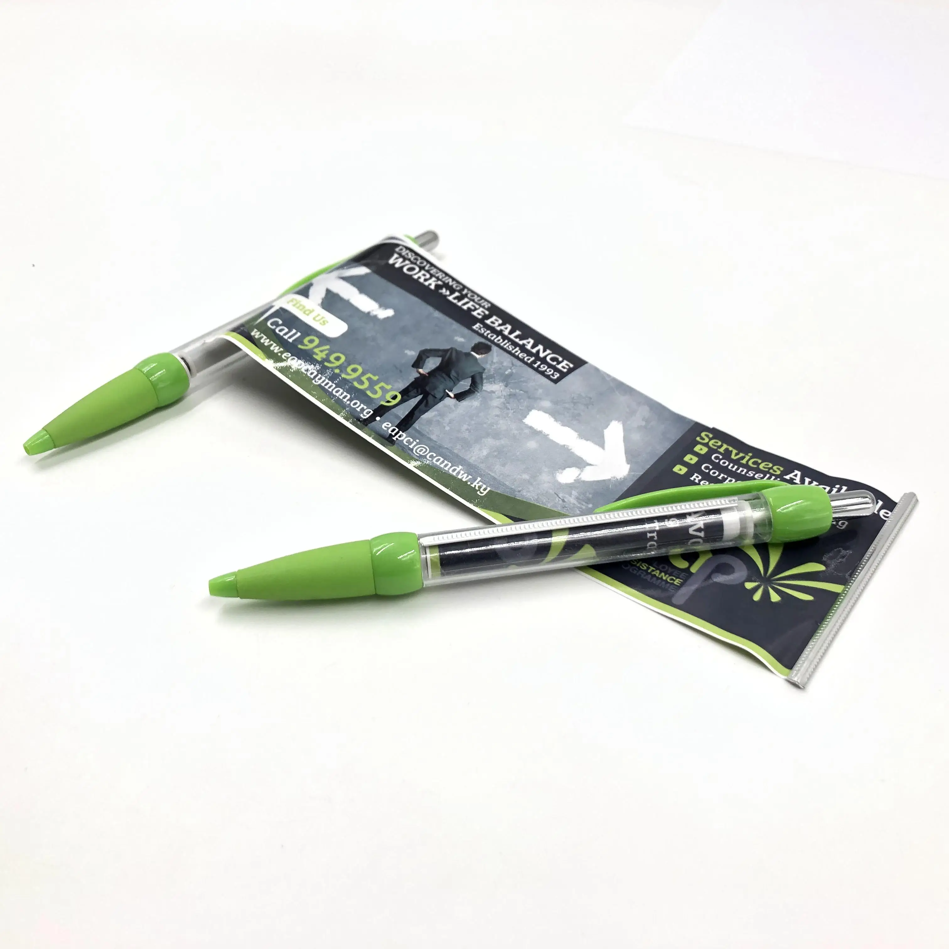 
Factory supplier advertisement flag ballpoint pen manufacturing, banner ball pen raw with custom logo, advertising ball pen 