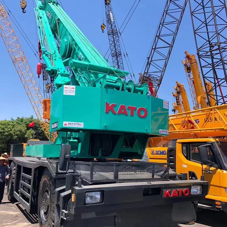 Cheap price high quality KATO KR50H used truck cranes rough terrain crane for kato