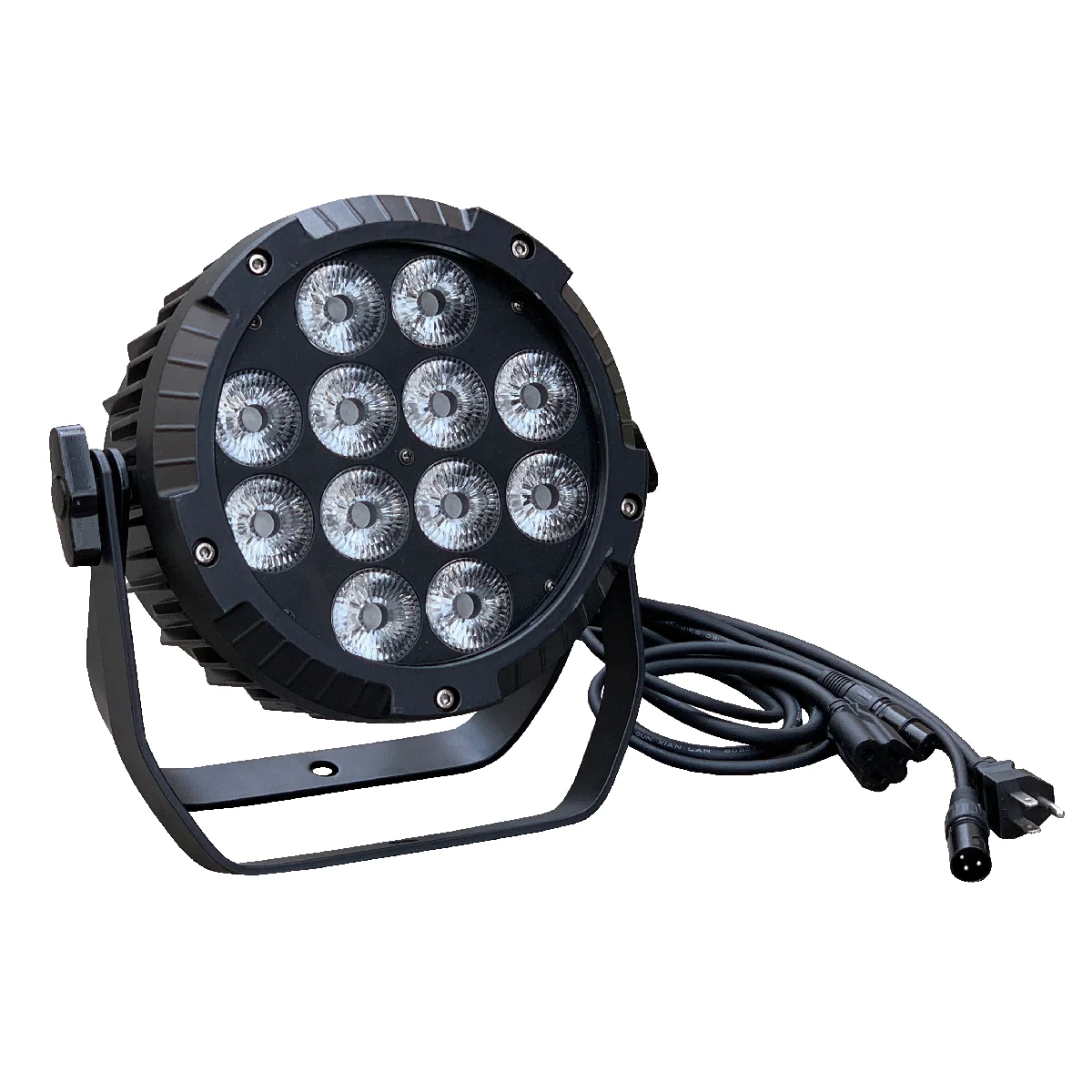 Professional outdoor Dmx  Waterproof IP65  12x10W RGBW LED Par Light Stage Lighting