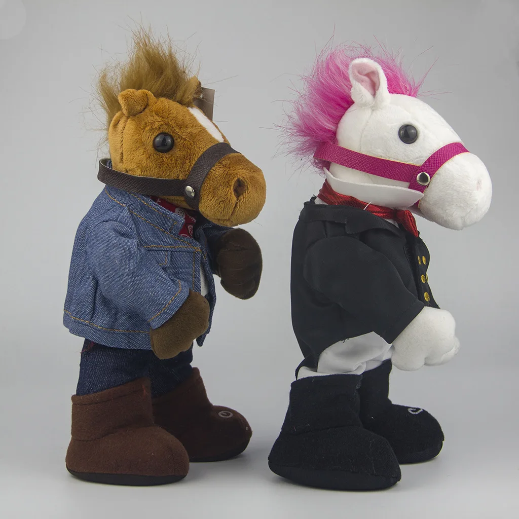 Электрические плюшевые игрушки креативная кукла в стиле гангнам ганнам конь Поющая танцевальная забавная игрушка прямые продажи с фабрики