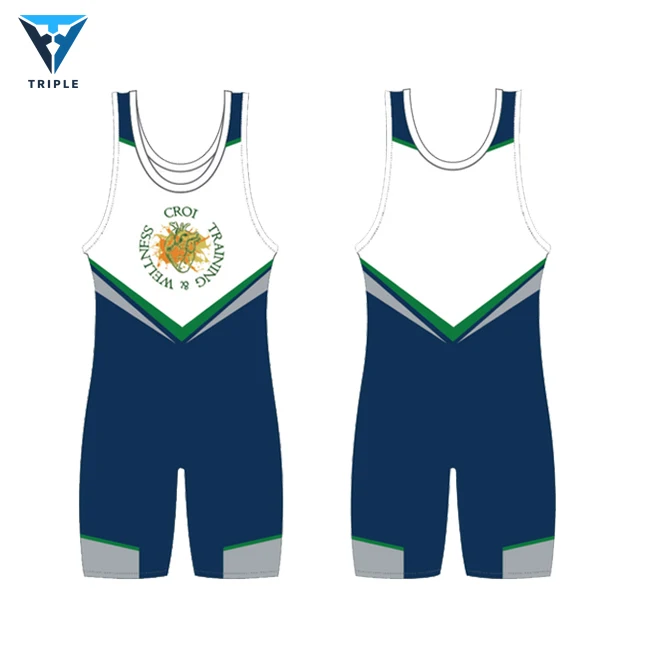 Wholesale Customized New Product Sublimation Spandex Wrestling Singlet Men Custom Wrestling Singlet