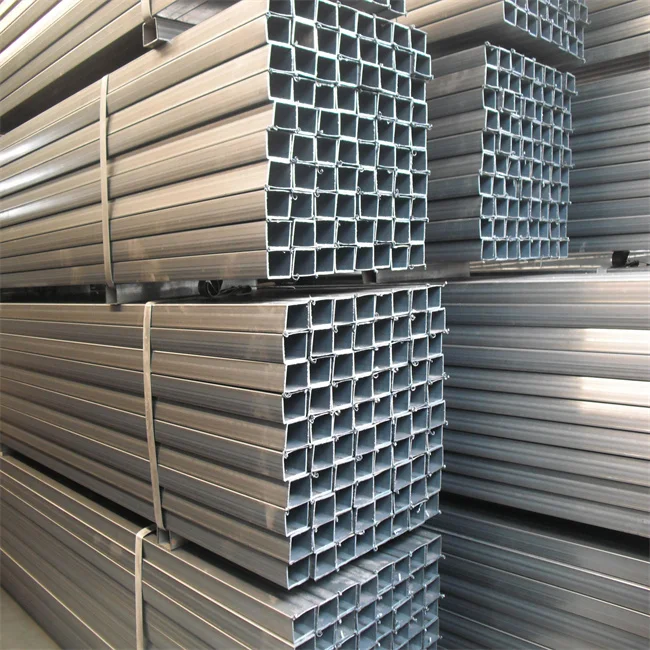 30x30 Carbon Square Tube 2.5mm Thick Metal Square Ms Mild Steel Tube Galvanized square pipe  With Zinc Coating