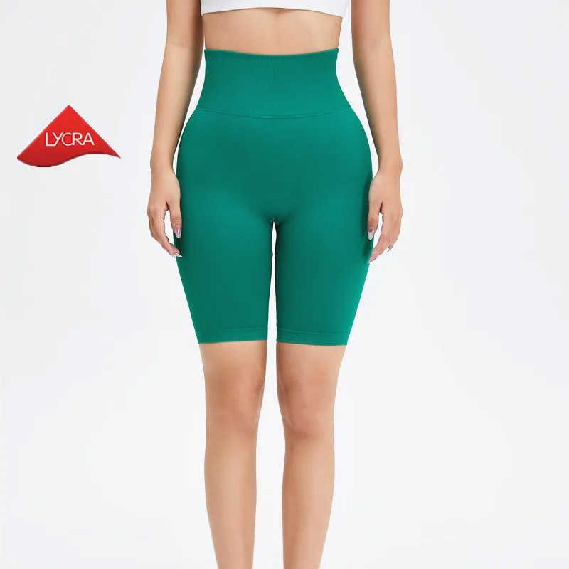 AMAZON BEST SELLING amesin recycled eco friendly yoga pants high quality LYCRA no T front squat proof high waist fit