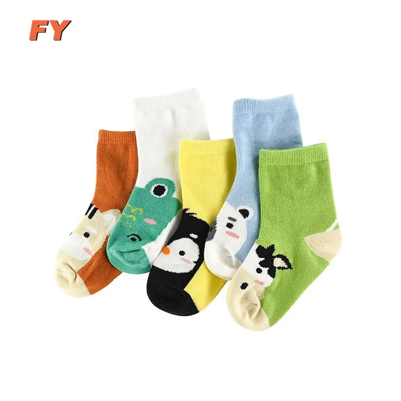 FY-N1219 детские носки с животными для