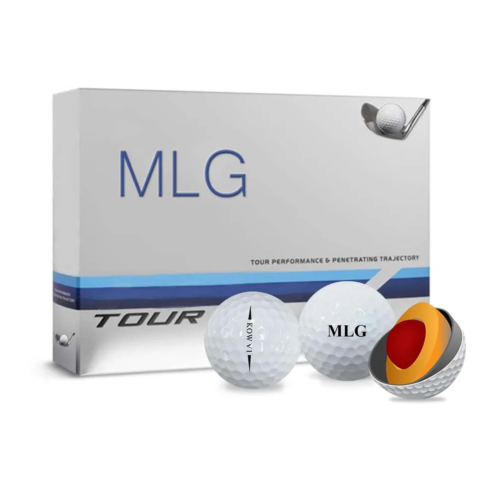 Factory Wholesale USGA High Quality Long Distant Soft Golf Urethane Tournament Custom 2 3 4 Layer Golf Ball