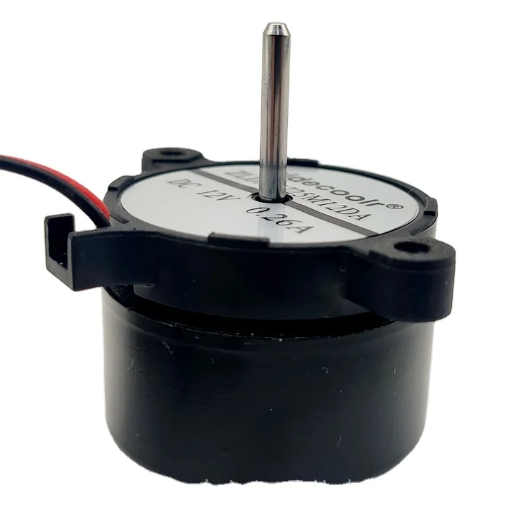 DC motor 37725 3000/rpm 12v brushless micro bldc dc motor for car cross flow fan