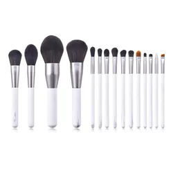 15pcs wooden Handle High quality professional Cosmetic tools Makeup Brush Kit