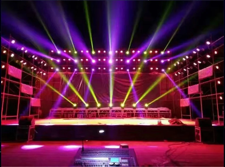 Hot Sale 230W 7R Beam Moving Head Light With 8+16 Prisms For Disco Dj Pub Wedding Party Stage Beam Light Professional Lights