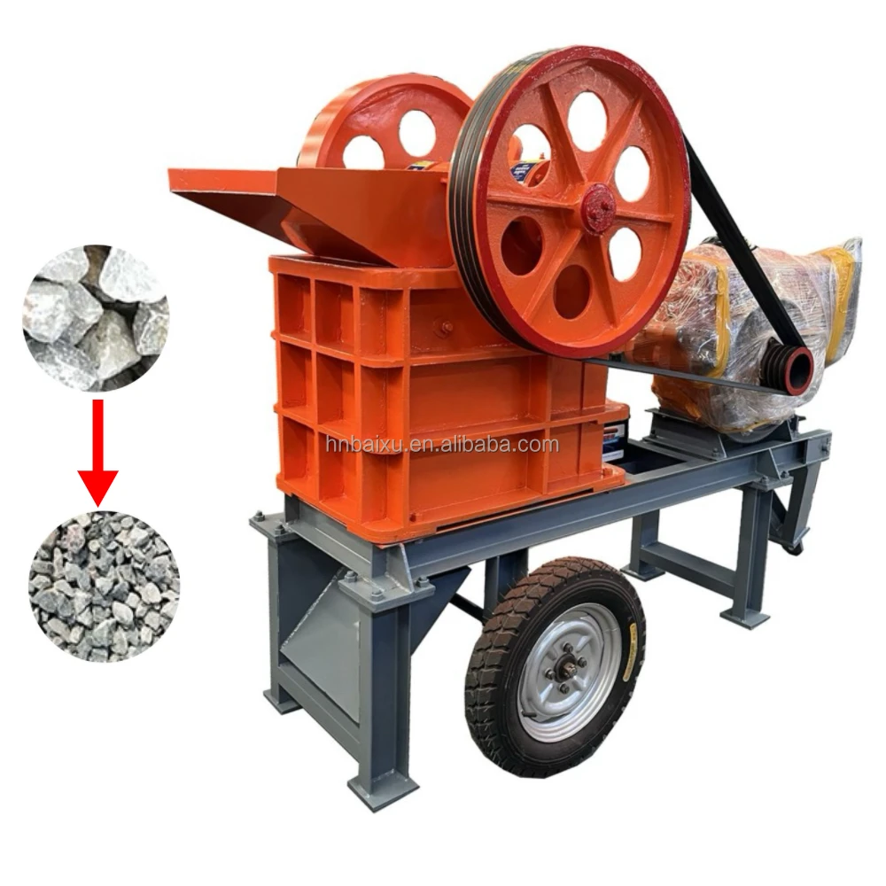 Low-Cost Small Pe-200*300 Mobile Jaw Crusher Pebble Ore Jaw Crusher