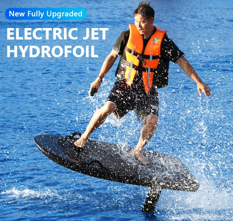 Water Sports Equipment E-Foil  Electric Motorized Surfboard  Hydrofoil Surfboard with battery