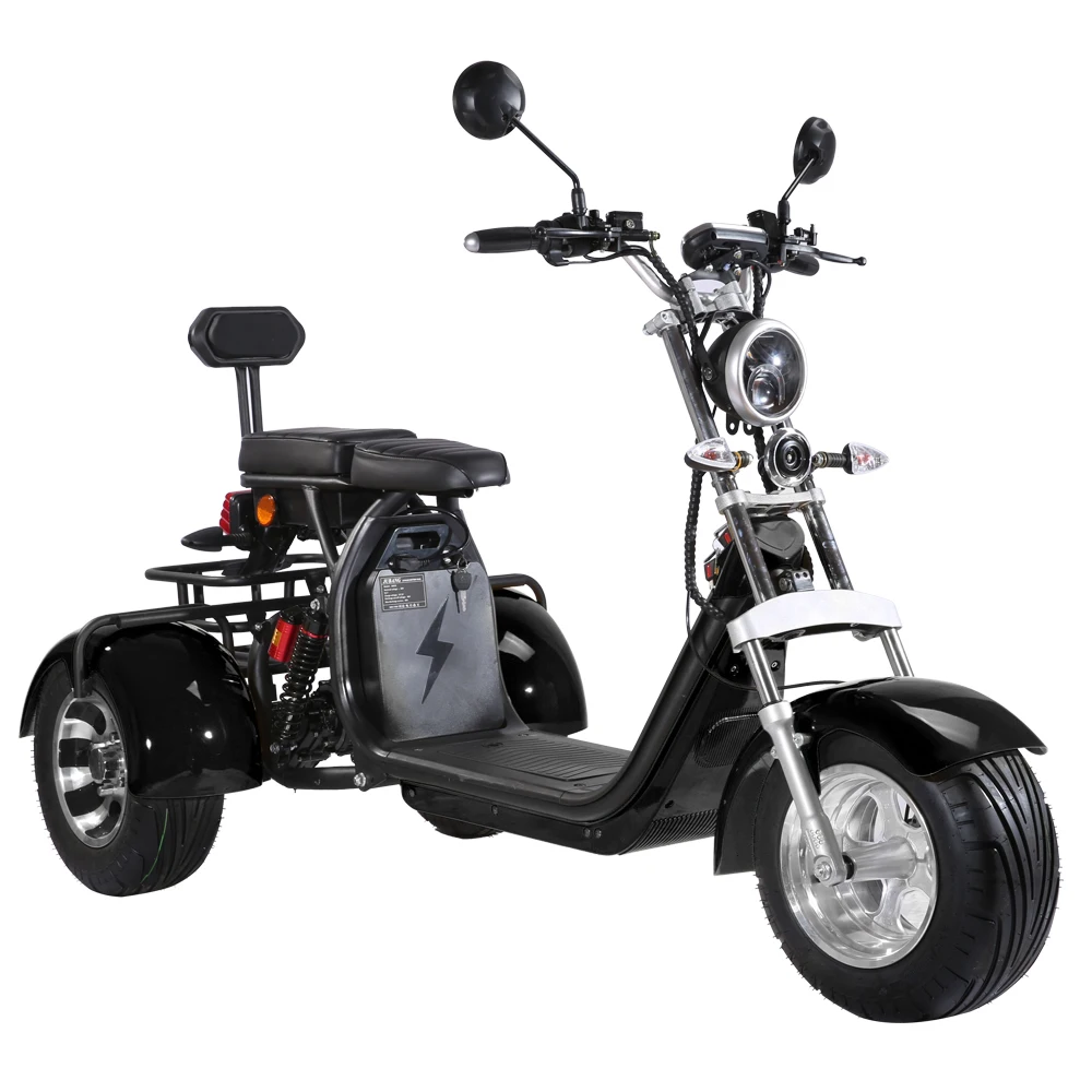 Европа регистрации дорожная правовая коляска 3 колеса самоката 2000w 3000w citycoco в Нидерланды