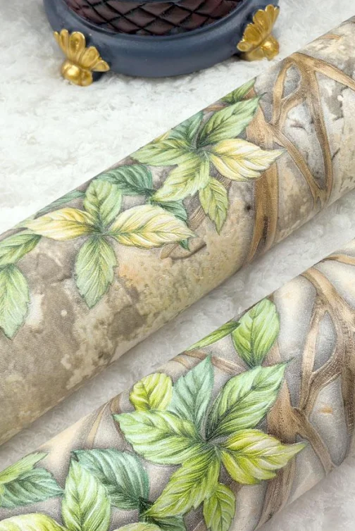 Factory Direct Sale botany textured wall waterproof 3d 53cm pvc wallpaper for bedroom walls,luxury Wallpaper made in China