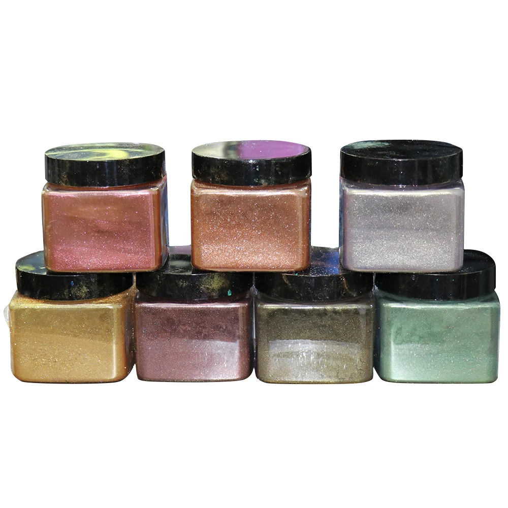 Wholesale 24 Colors Mica Powder Pigment Set Natural Cosmetic Grade Diy Loose Eye Mica Pigment