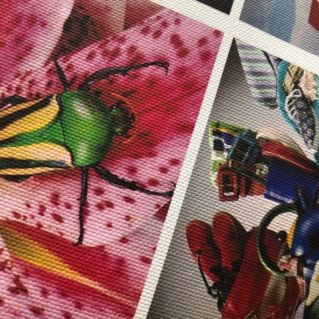 Multiple Functions 100% Pure Cotton Canvas Roll canvas printing service Large Art Canvas