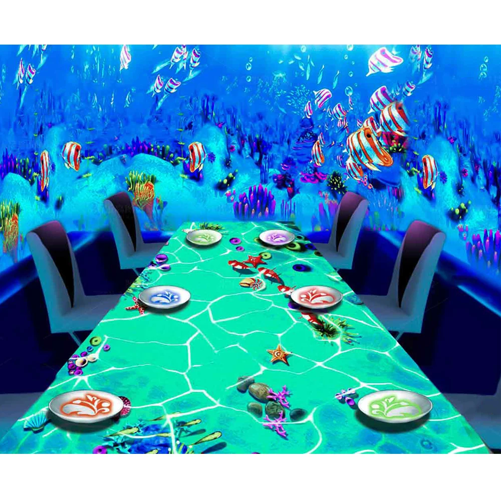 AR Interactive 3D Holographic Projection Interact Creative Restaurant Experience Immersive Restaurant Projection