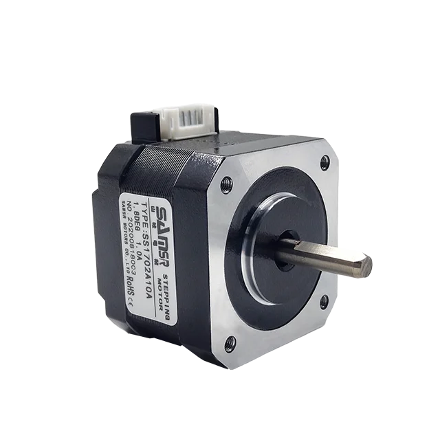 Samsr fast delivery step motor  hybrid 2 phase nema 17 42mm stepper motor opened loop stepper motor for 3D printer SS1702A10A