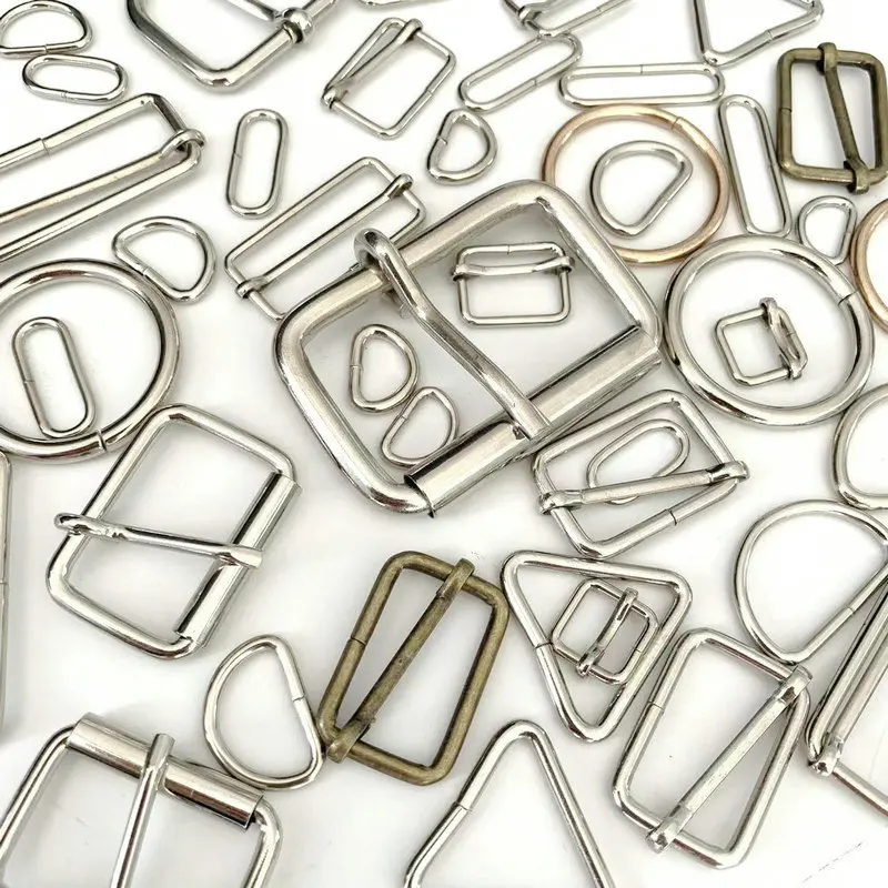 wholesale 25MM 32MM  custom Metal Suspender Adjuster Buckle For braces