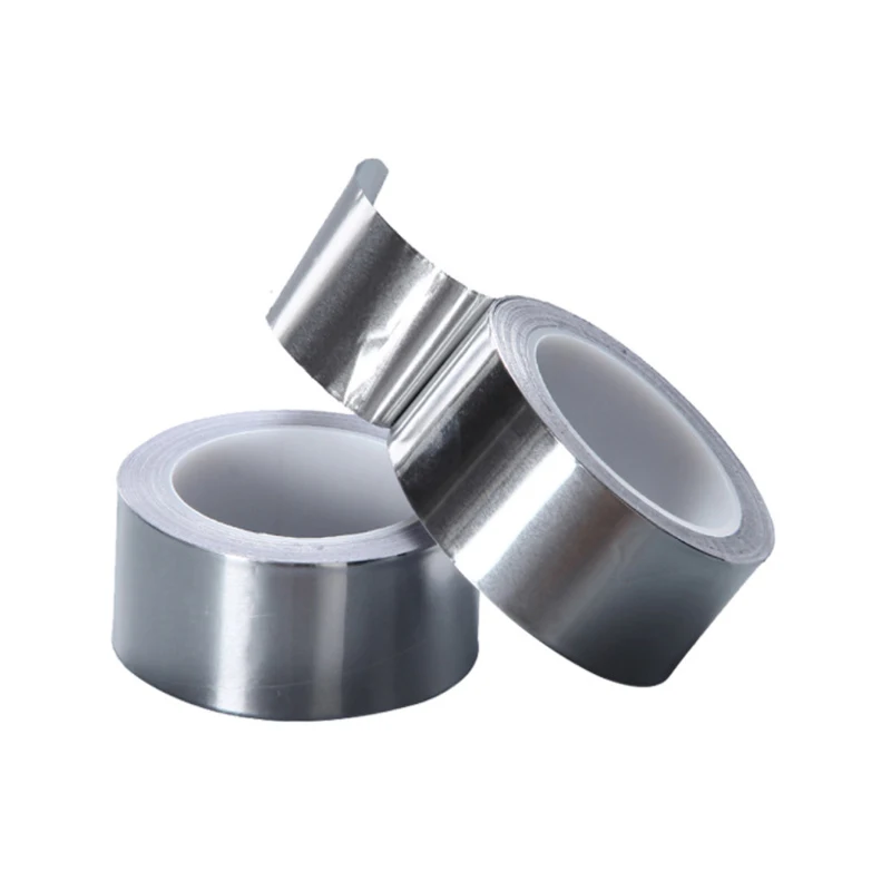 Die cutting processing Self Adhesive Aluminum foil tape heat resistant Aluminum foil tape 1170