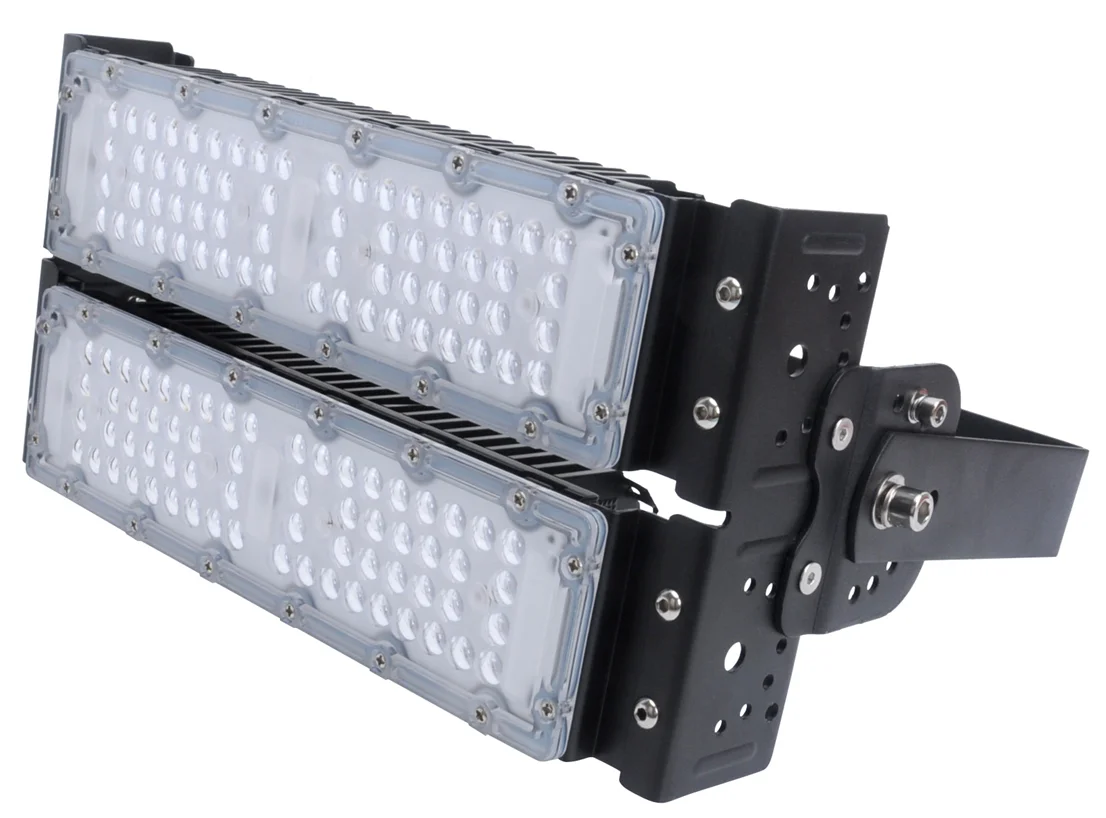 PC Lens 50w 100w 150w Led Modular Flood Light Waterproof Led Tunnel Light with Cover Outdoor Aluminum Theme Park IP65 70 135