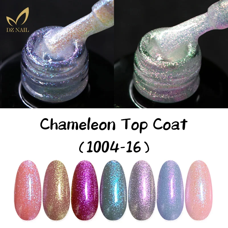 New Arrival free sample top coat nail polish nail Chameleom UV gel nail polish