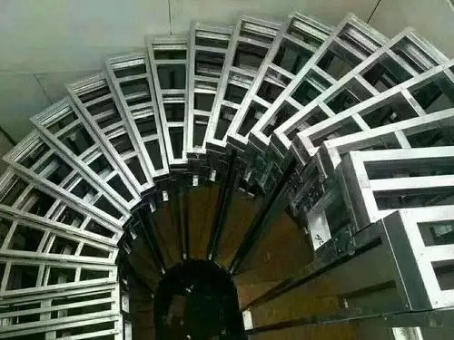 China Prefabricated Steel Structures Workshop / Workshop Matched With Stairs Spiral Staircase With CE