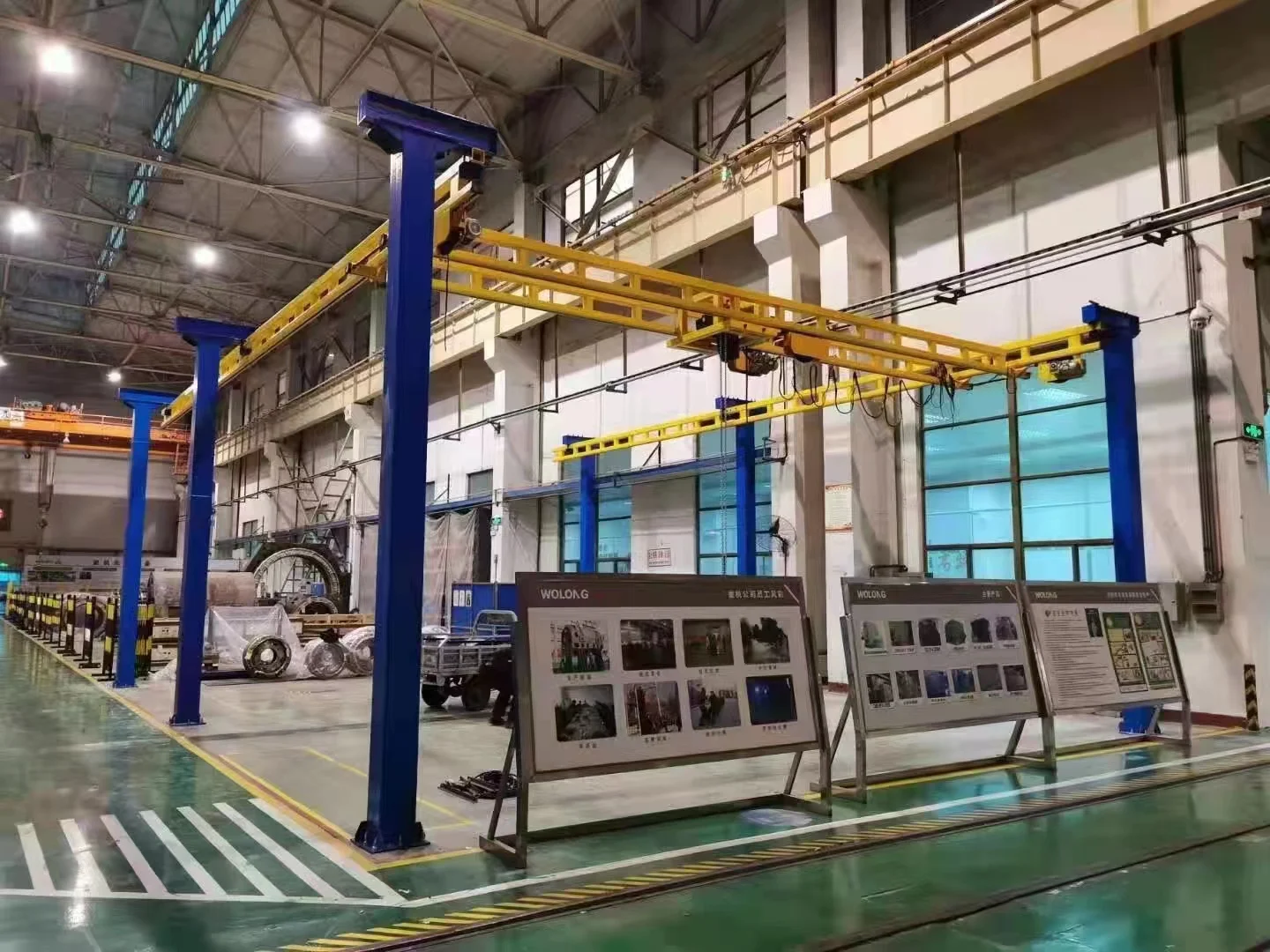 Wholesale Cheap 0.5 ton 1 ton 2 ton 3 ton Light Flexible Freestanding Workstation Suspension Single Girder Overhead Crane