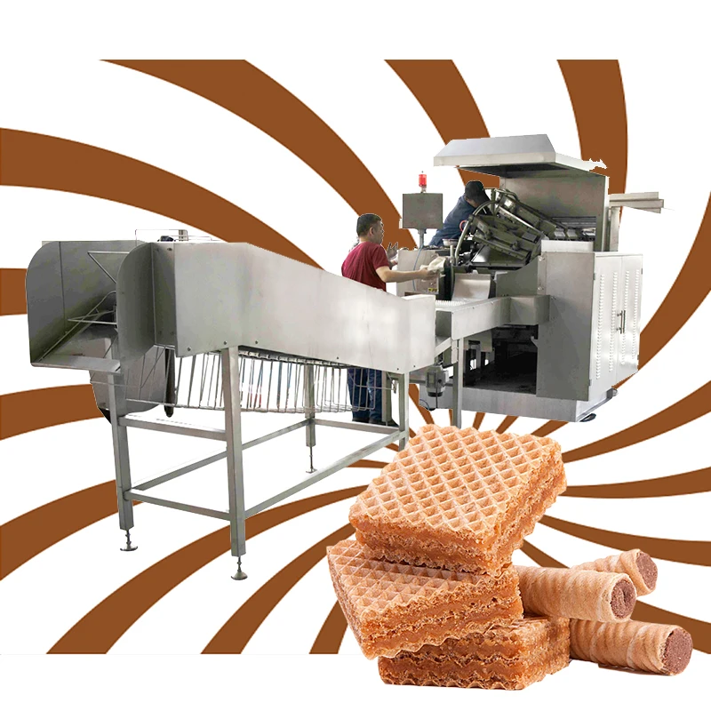 automatic wafer cutting machine famous wafer making machine oblea wafer machine in shanghai