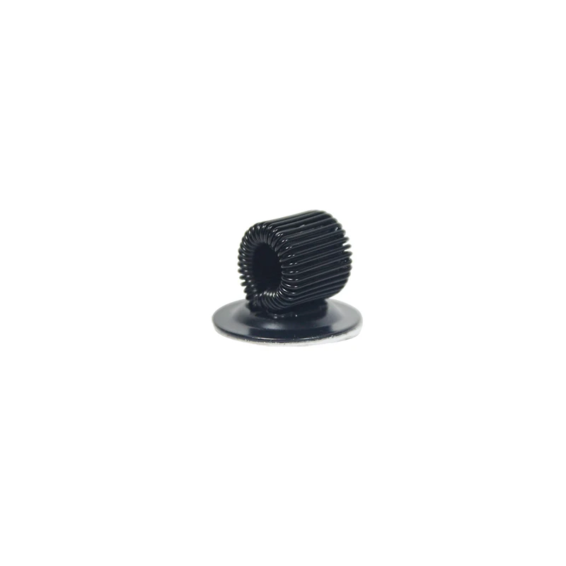 black Color rotating pen holder Spring  Single Loop Self Adhesive Pen Clip Spring Pen Holder