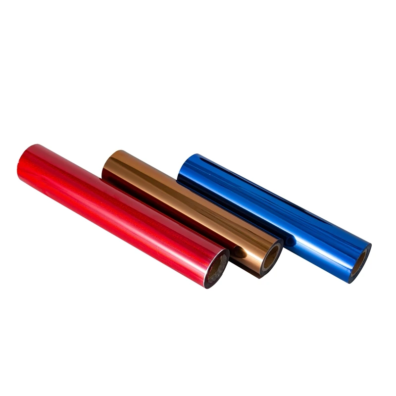 China manufacturer hot sell cheap price best quality PET base film hot stamping foil for paper PW7