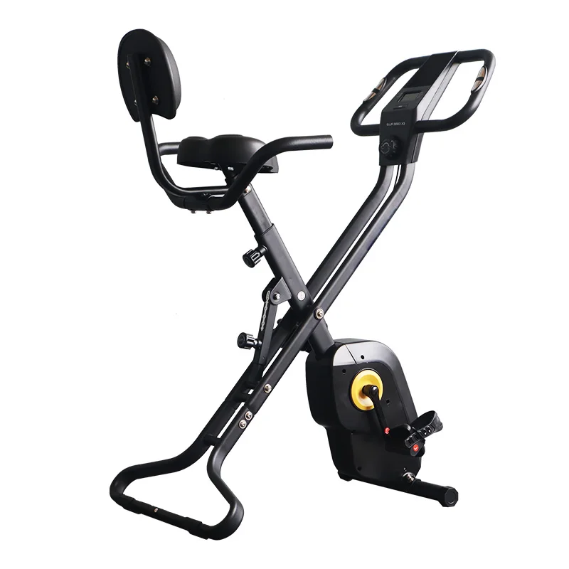 2024 Hot Sale Portable Adjustable Saddle Body Shape X Bike Fitness Equipment Folding Bike For Indoor Outdoor Use