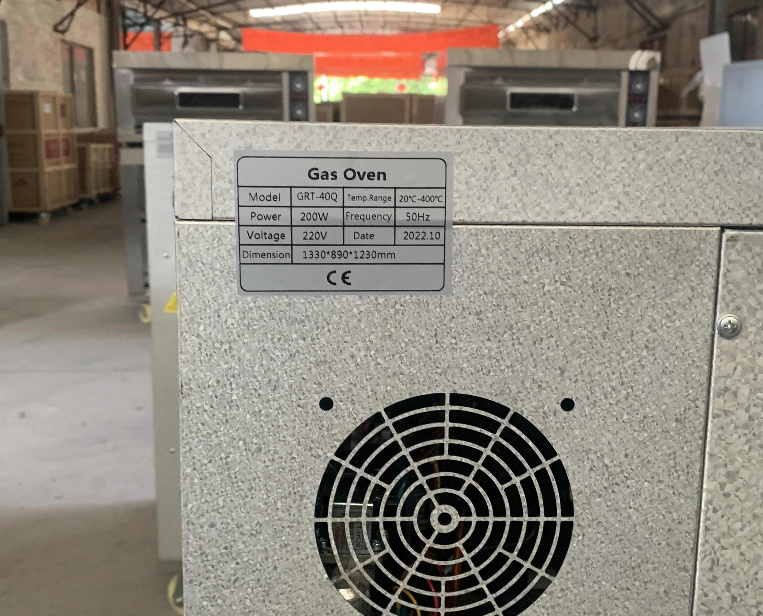 GRT-40Q Коммерческая двухэтажная печь для выпечки хлеба газовая пекарня