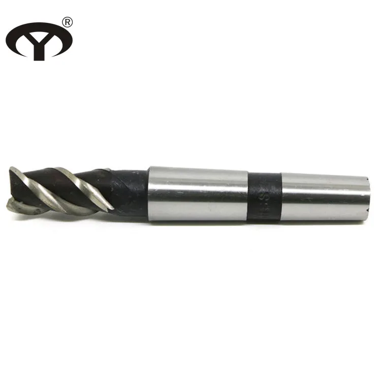 HSS GB/T6117.2-1996 Taper Shank End Mills with Fine Teeth
