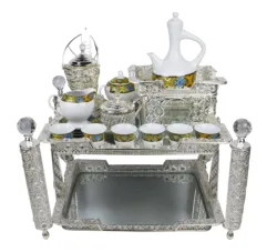 Горячая Распродажа, индивидуальный металлический чайный столик rekebot habesha с эфиопским кофейным комплектом